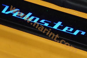 LED накладки на внутренние пороги для Hyundai Veloster