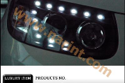 Передняя оптика LED AUDI Q7 AUTOLAMP для Hyundai New Santa Fe CM
