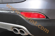 Хром на задний бампер и рефлекторы [K-518] для Hyundai Santa Fe DM(KYOUNG DONG)