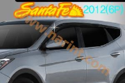 Дефлекторы (AutoClover) для Hyundai Santa Fe DM  [A144]