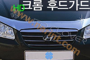 Хромовая накладка на капот [B504] для Hyundai Avante HD (AutoClover)