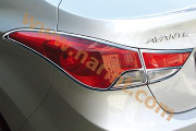 Хром на задние фонари [K-579] для Hyundai Avante MD(KYOUNG DONG)