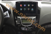 Накладка на монитор [JYcustom] для Hyundai Accent New(2011)