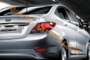 Молдинг под ручки дверей (AutoClover) для Hyundai Accent New [C320]
