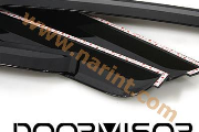 Дефлекторы боковых окон для Hyundai Accent New(AutoClover)[A126]