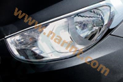 Хром на передние фонари [K-951]для Hyundai Tucson IX35(KYOUNG DONG)
