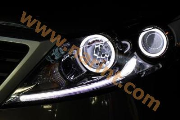 LED кольца в головную оптику Kia Sportage R