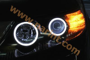 LED кольца в головную оптику Kia Sorento R