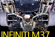 Выхлопная секция двойная INFINITI M37 (JUN,B.L)