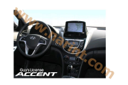 Накладка на монитор [CELOT] для Hyundai Accent New